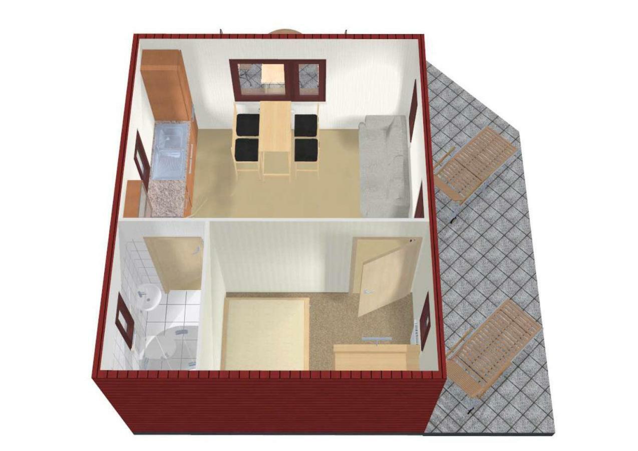 Ferienhaus Natura 네우루핀 외부 사진